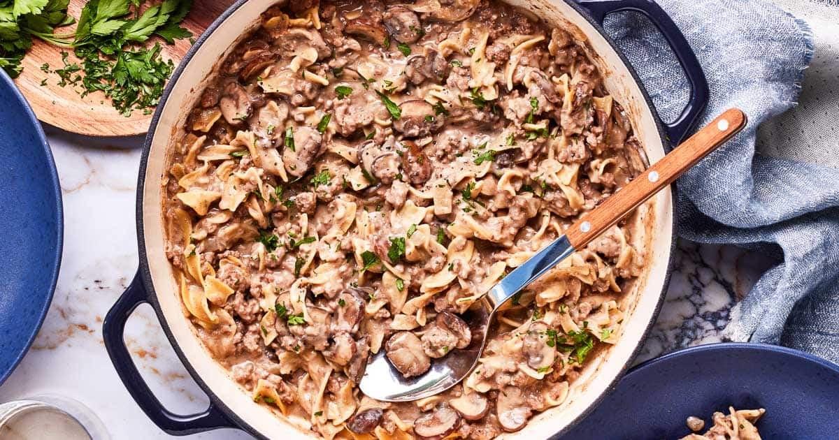 Foolproof Ground Beef Stroganoff: Creamy Classic in Minutes